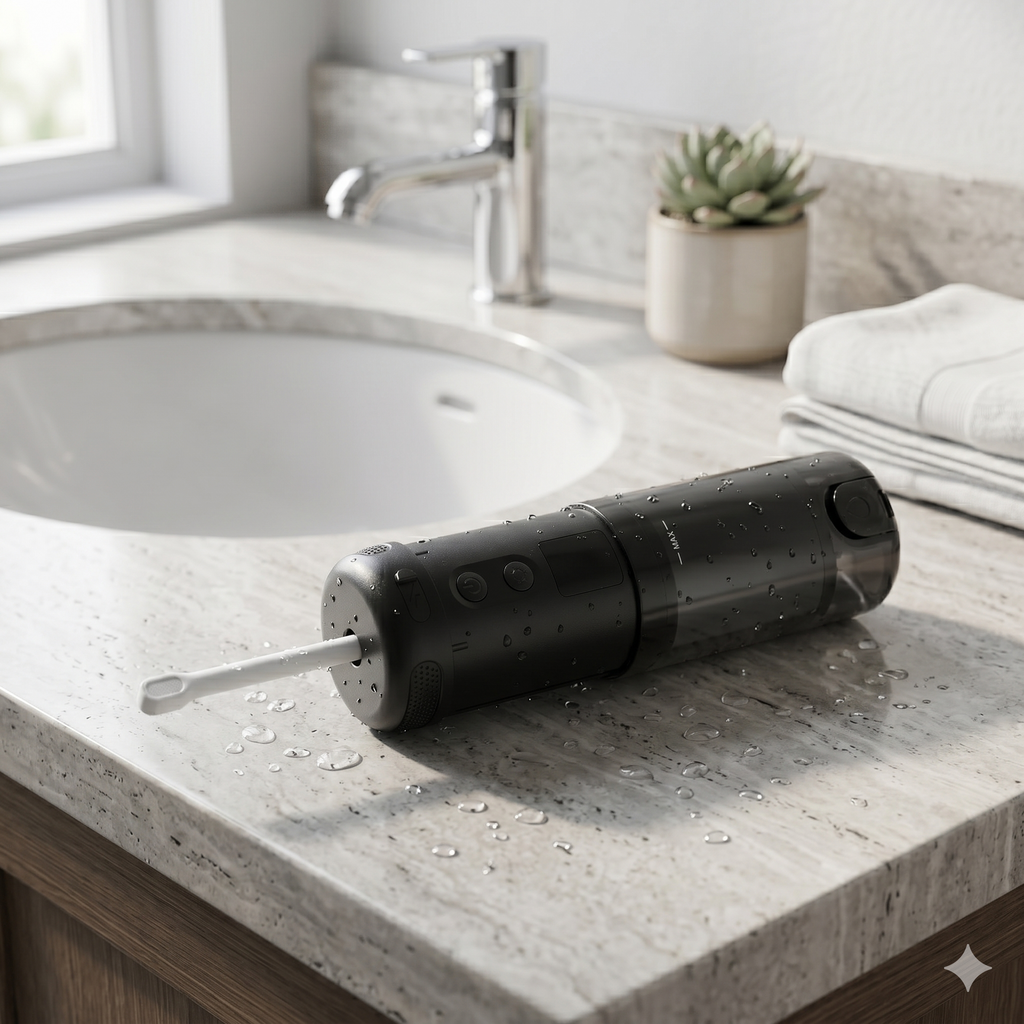 Handheld Electric Smart Bidet – Portable Travel Bidet with 5 Spray Modes, IP67 Waterproof & Swappable Nozzles for Baby, Postpartum & Daily Care