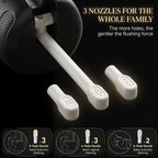 Handheld Electric Smart Bidet – Portable Travel Bidet with 5 Spray Modes, IP67 Waterproof & Swappable Nozzles for Baby, Postpartum & Daily Care